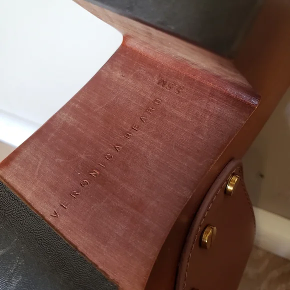 Veronica Beard Halifax leather clogs in Hazelwood womens shoes size 5.5 - Picture 15 of 16